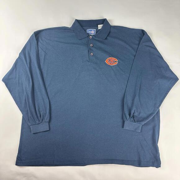 Other - Vintage Carl Banks DiMENsions Chicago Bears Long Sleeve Shirt Men’s 2X Button Up